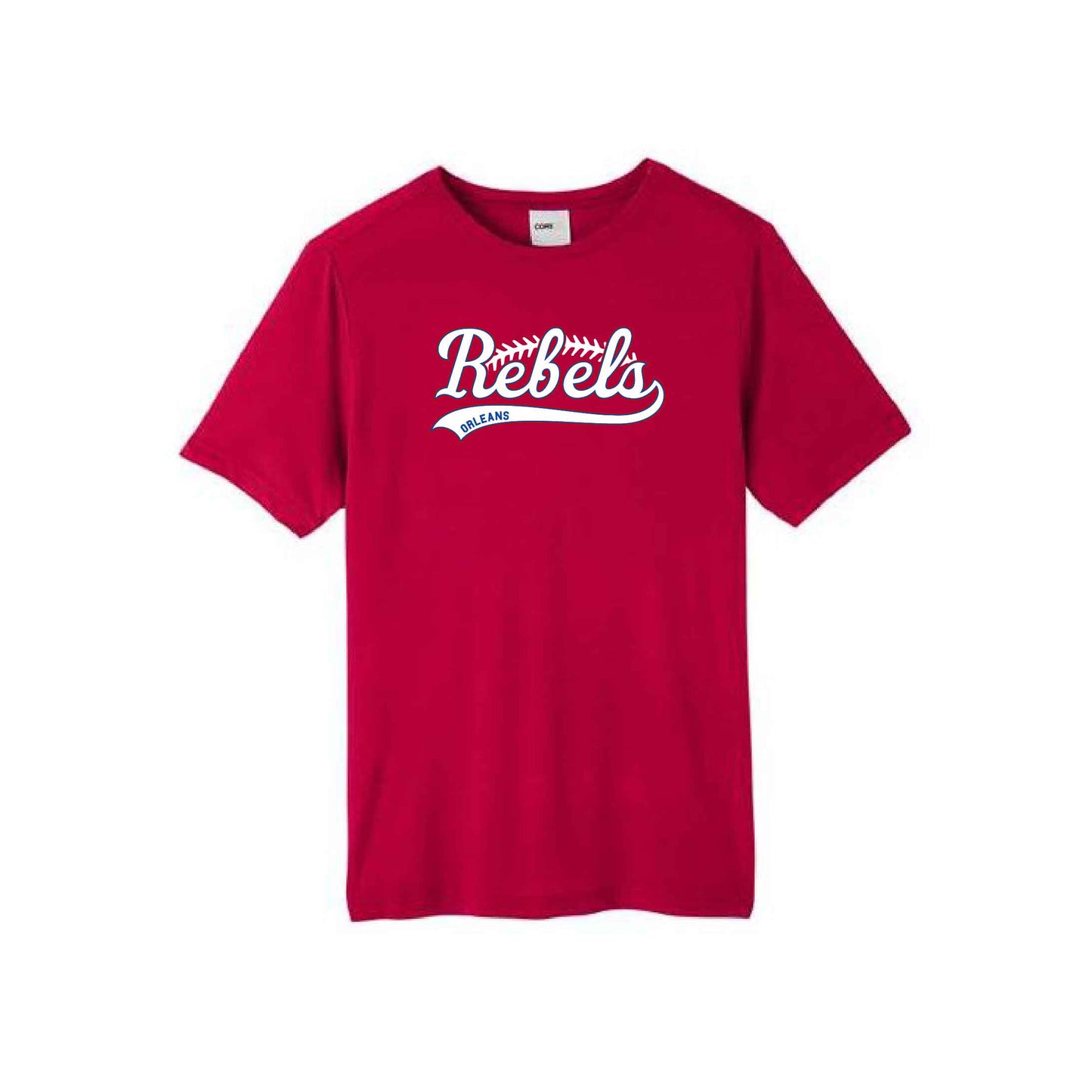 ORLEANS REBELS DRY-FIT T-SHIRT