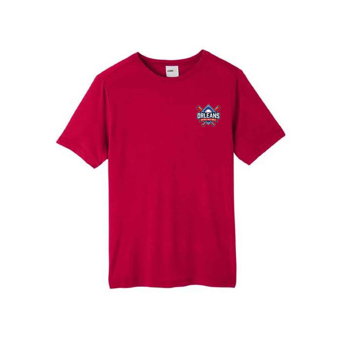 ORLEANS SOFTBALL DRY FIT T-SHIRT