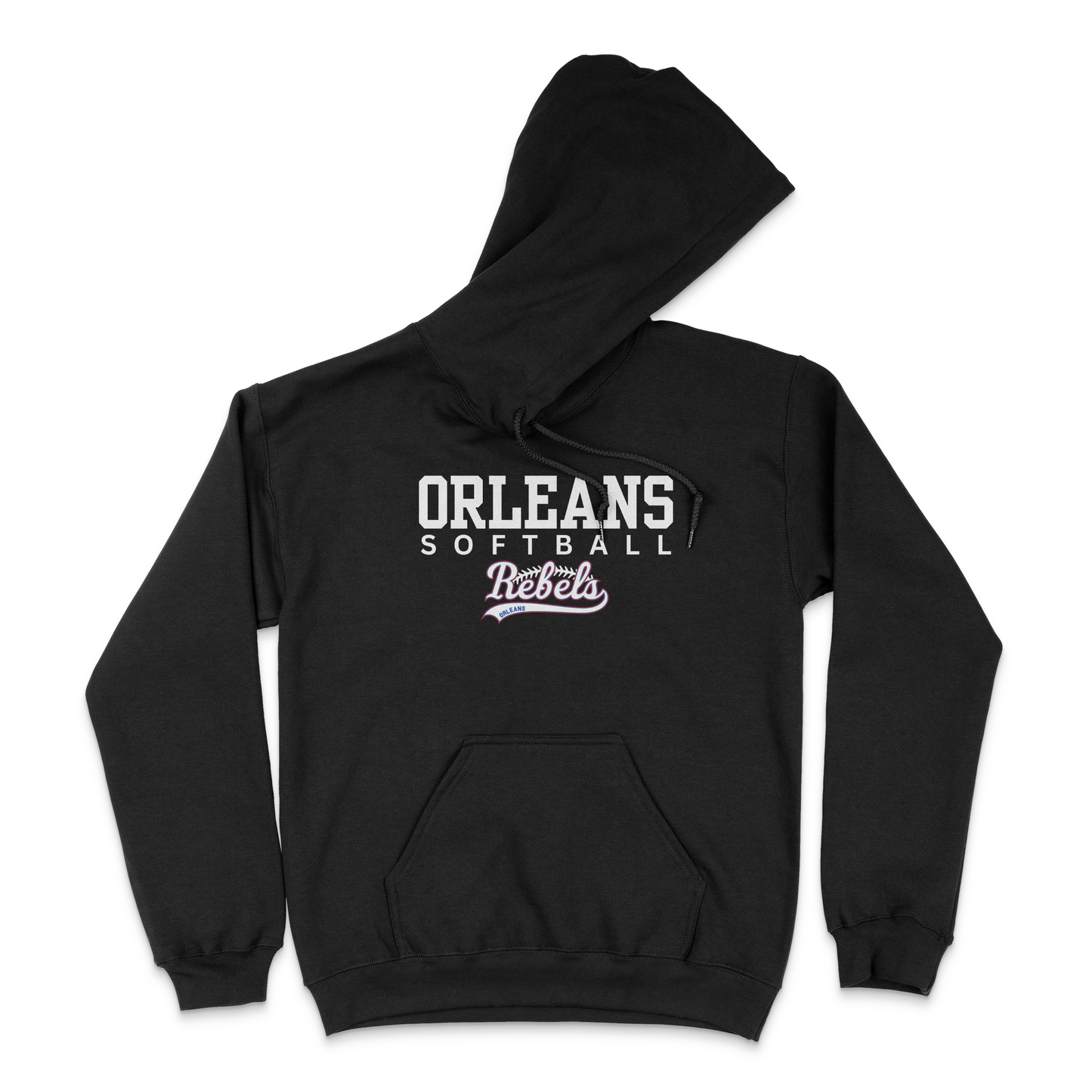 ORLEANS REBELS PREFORMANCE HOODIE