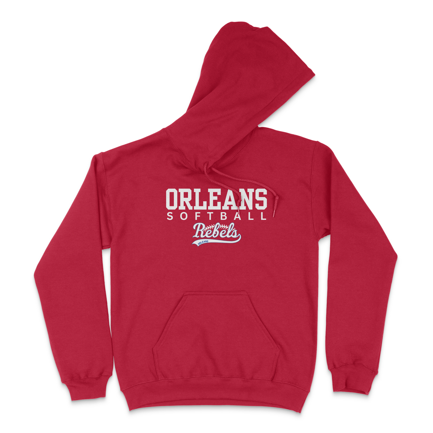 ORLEANS REBELS PREFORMANCE HOODIE