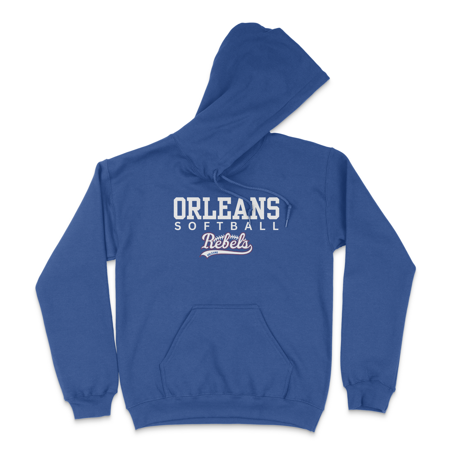 ORLEANS REBELS PREFORMANCE HOODIE