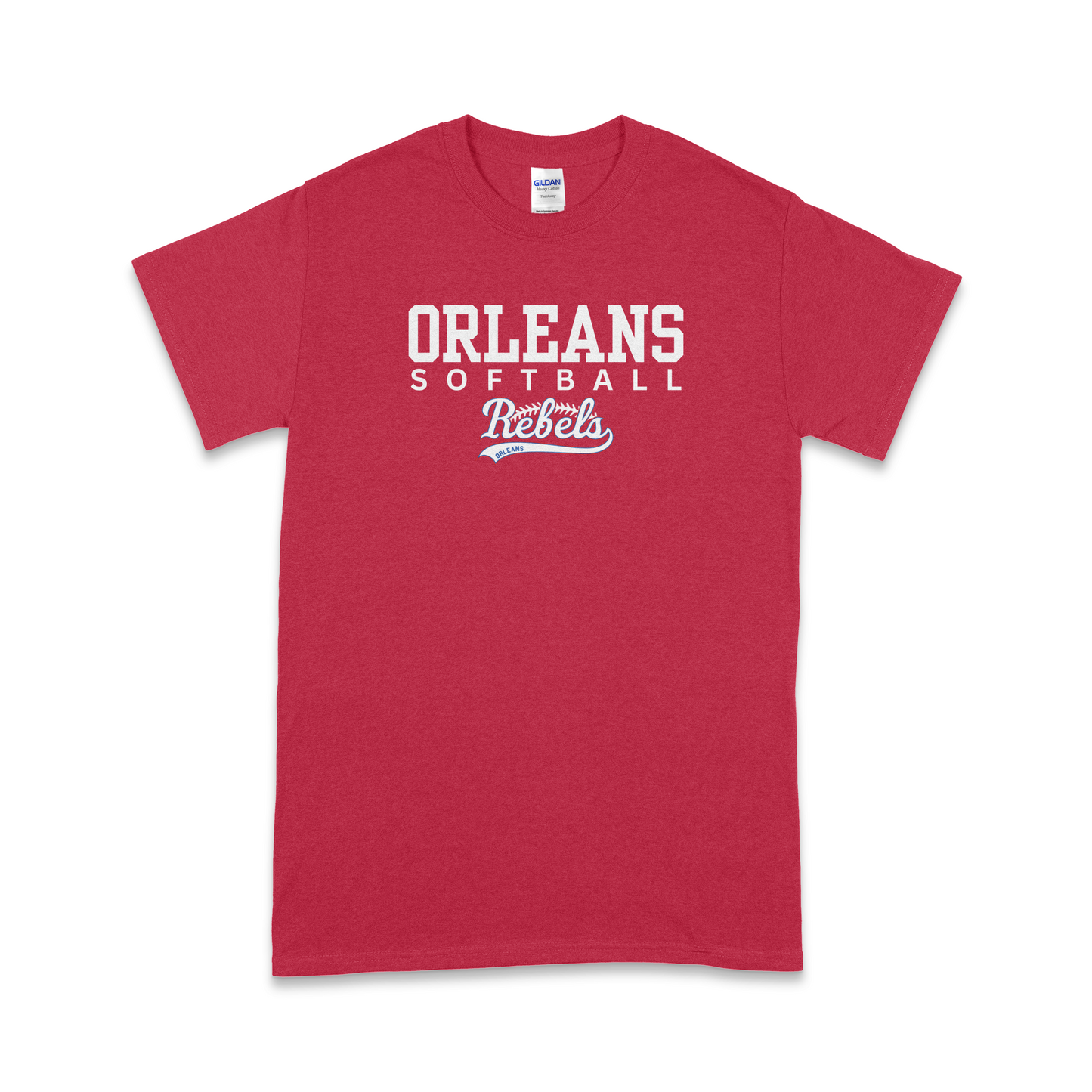 ORLEANS REBELS PREFORMANCE T-SHIRT