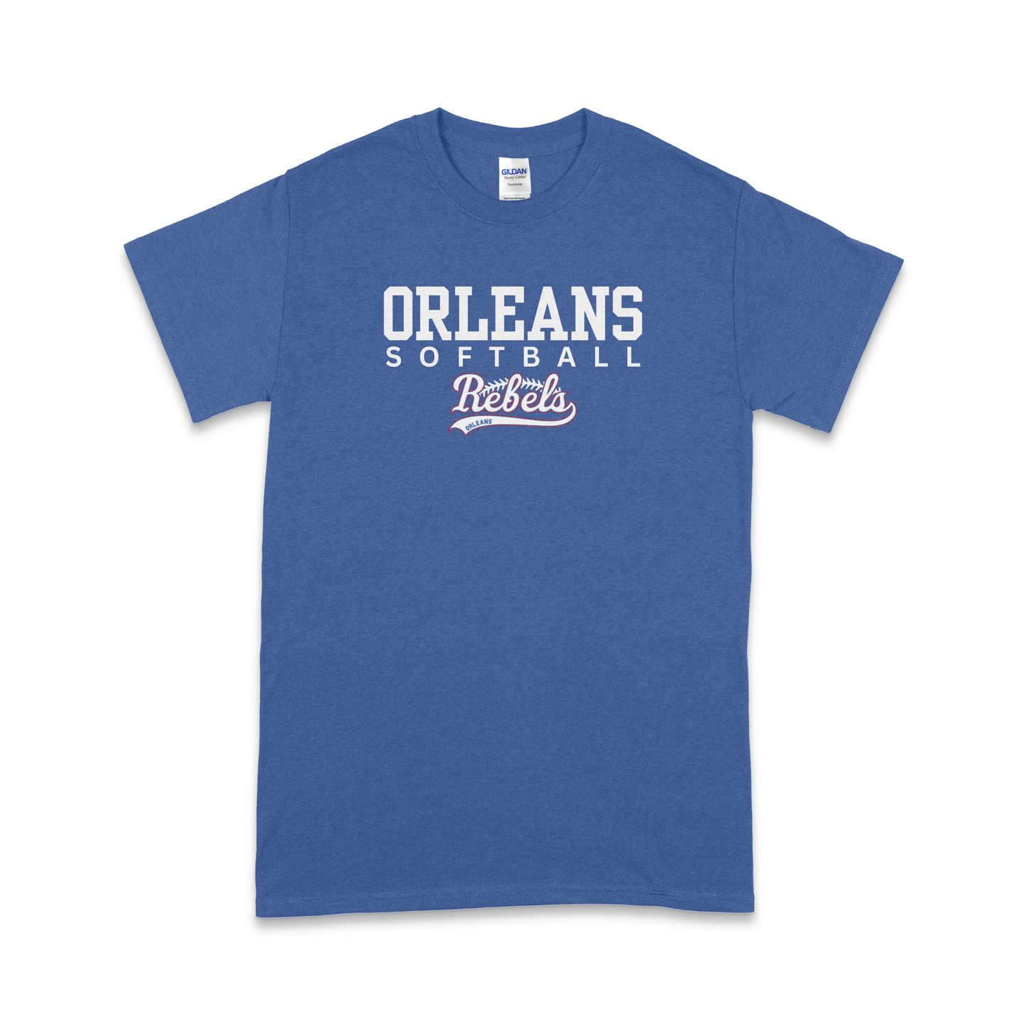 ORLEANS REBELS PREFORMANCE T-SHIRT
